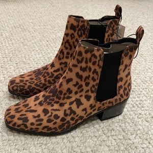Leopard Print Ankle Boots A New Day